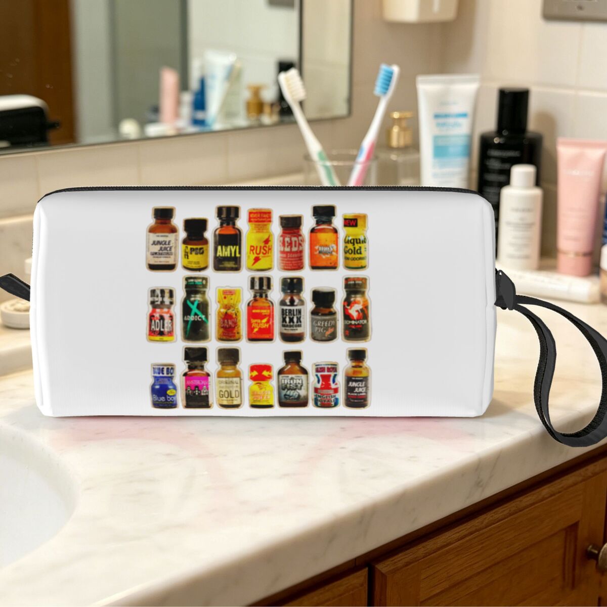 Beauty Juice Makeup - Bolsa Organizadora de Maquiagem e Cosméticos