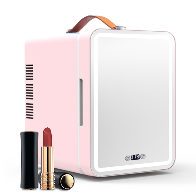 Beauty Makeup Fridge - Refrigerador Portátil de Beleza com Display