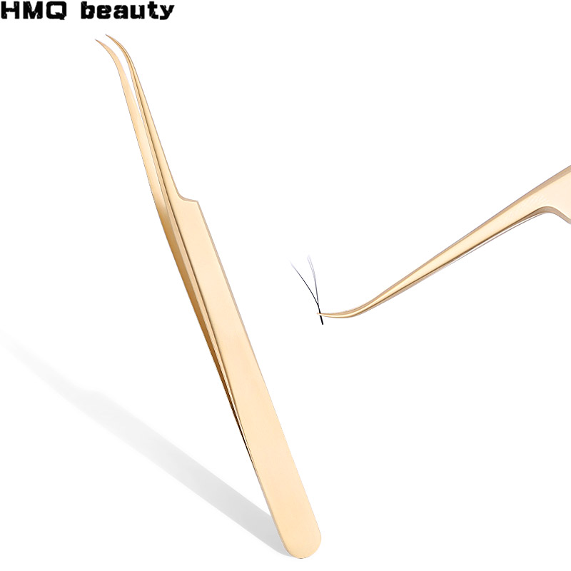 Beauty Makeup Tips - Aço inoxidável Pinça sobrancelha, cílios postiços,