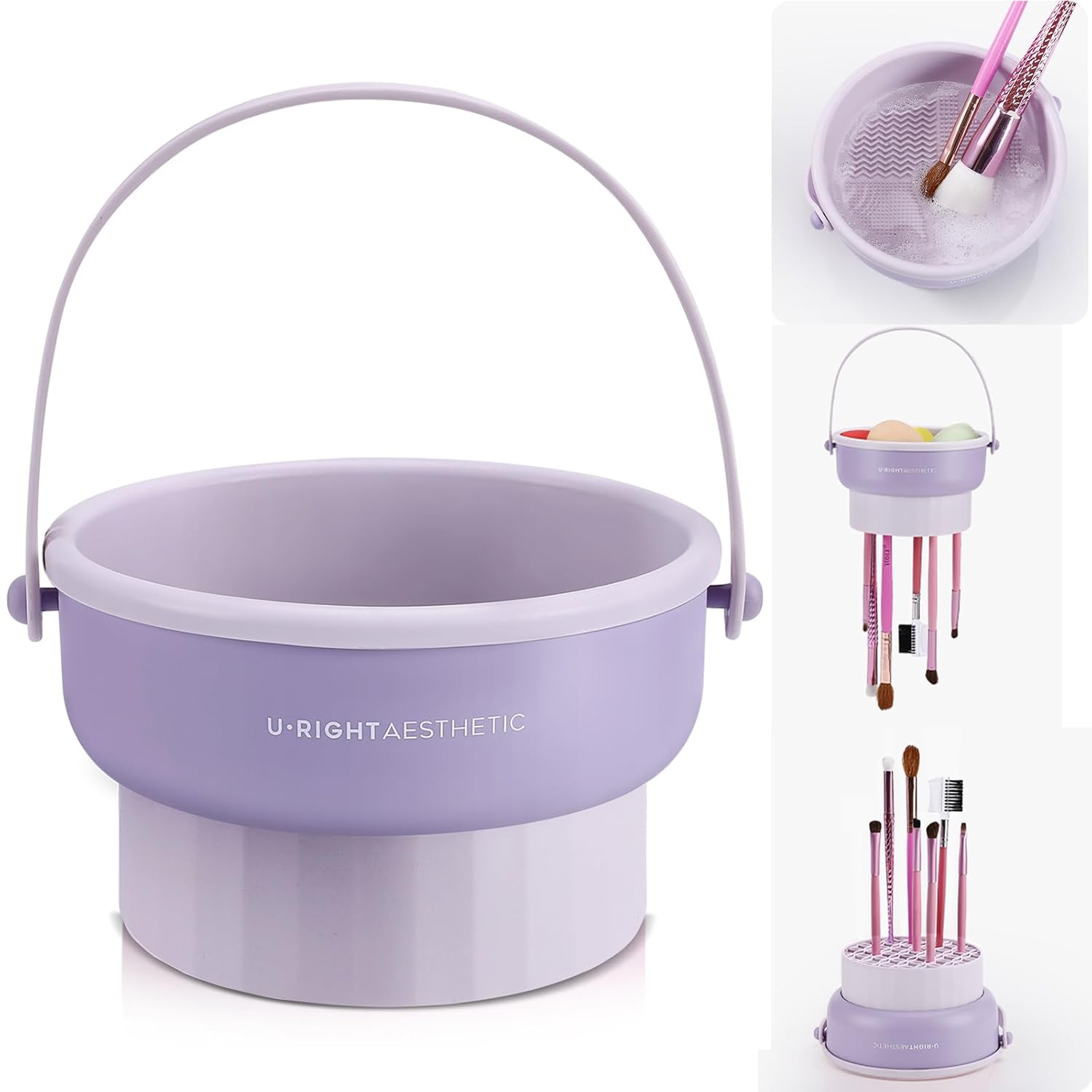 Beauty Makeup Tools Set - Tigela de Limpeza para Pincéis de