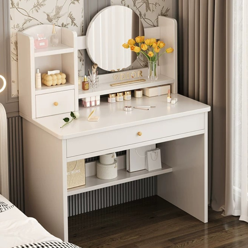 Beauty Without Makeup - Mesa de Maquiagem de Luxo Moderna
