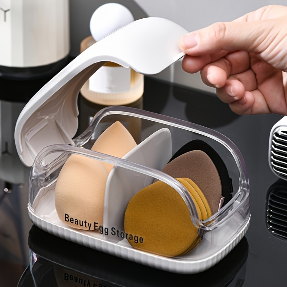 Beauty Makeup Blender - Caixa de Armazenamento para Esponjas de