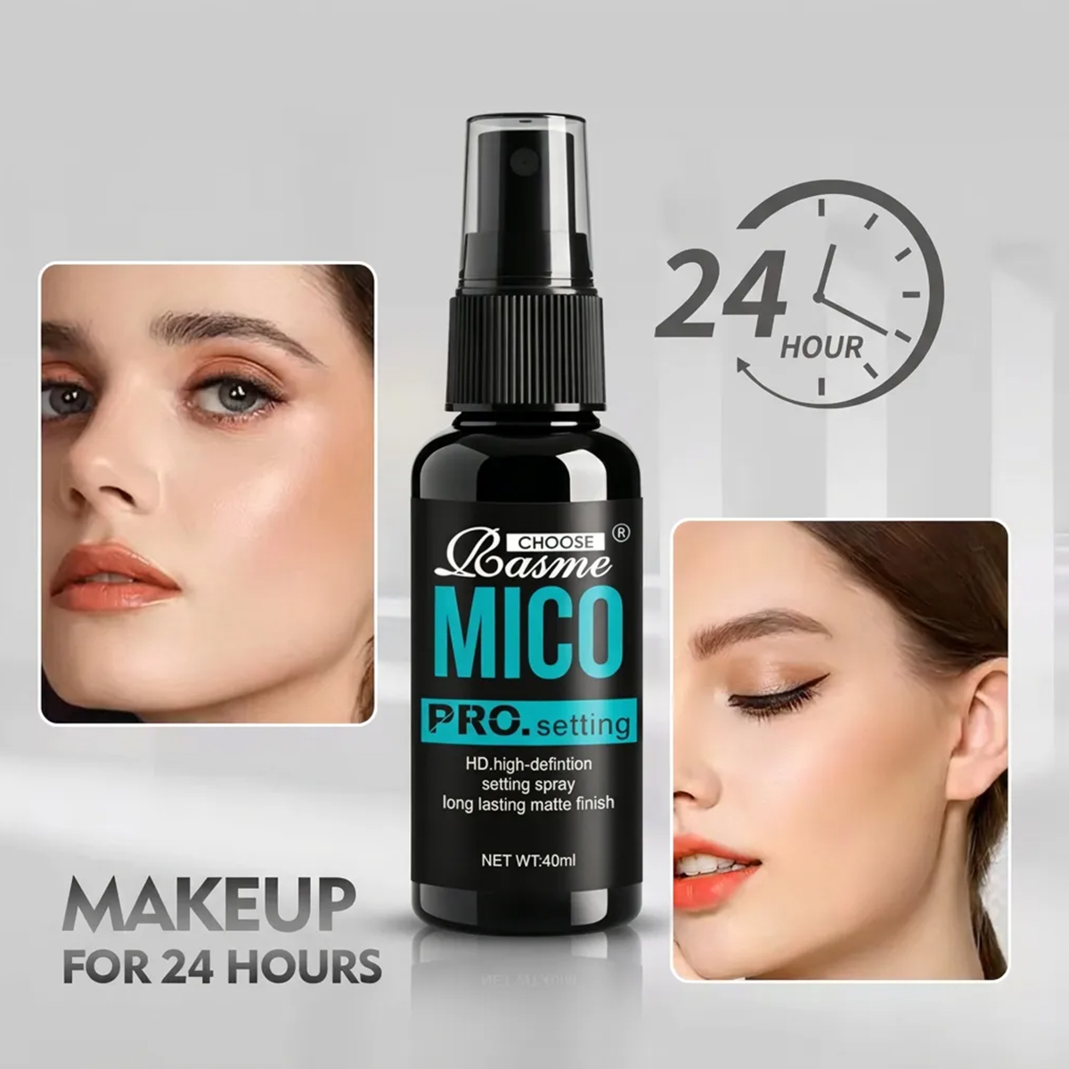 Setting Spray - Escolha o Spray de Maquiagem Rasme
