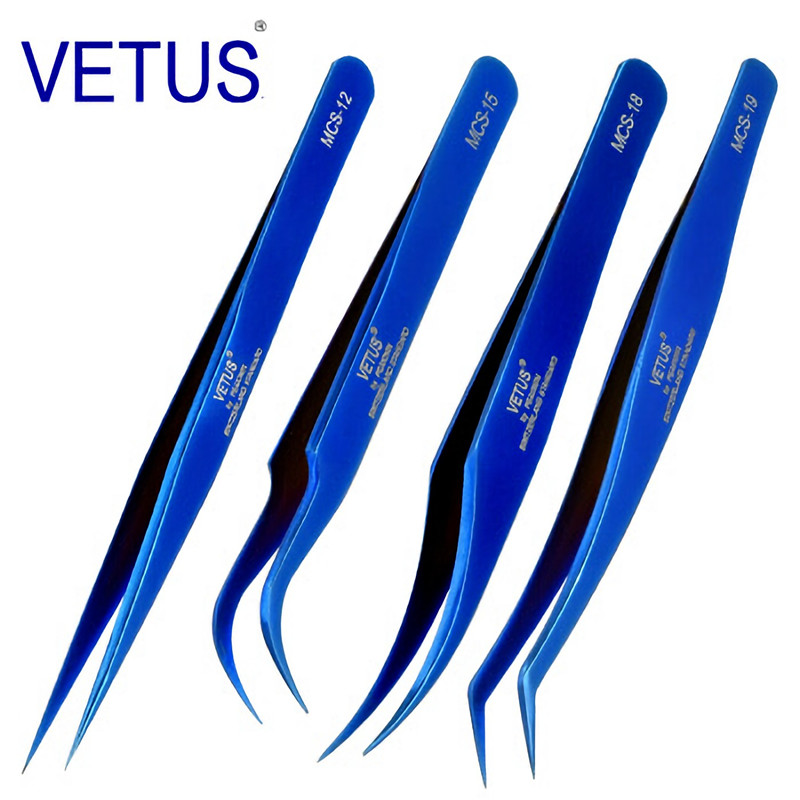 Beauty Makeup Tips - VETUS-MCS Pinças de Maquiagem Azul Brilhante