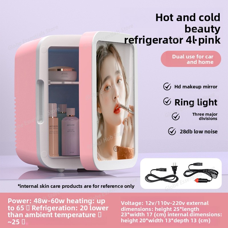 Refrigerador de beleza colorid - Beauty Makeup Fridge avaliação e preço