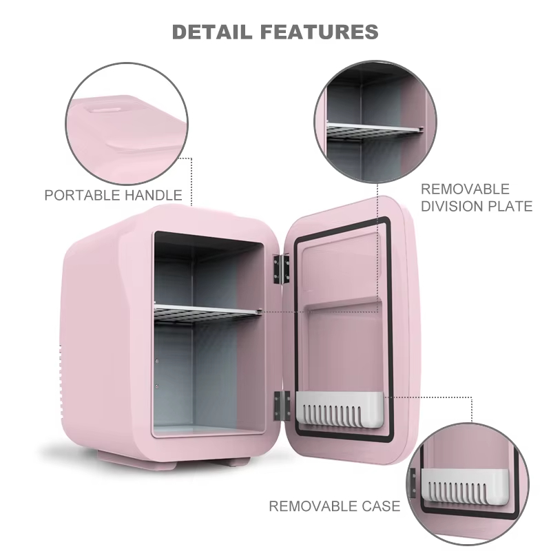 Bom preço portátil carro mini  - Beauty Makeup Fridge avaliação e preço