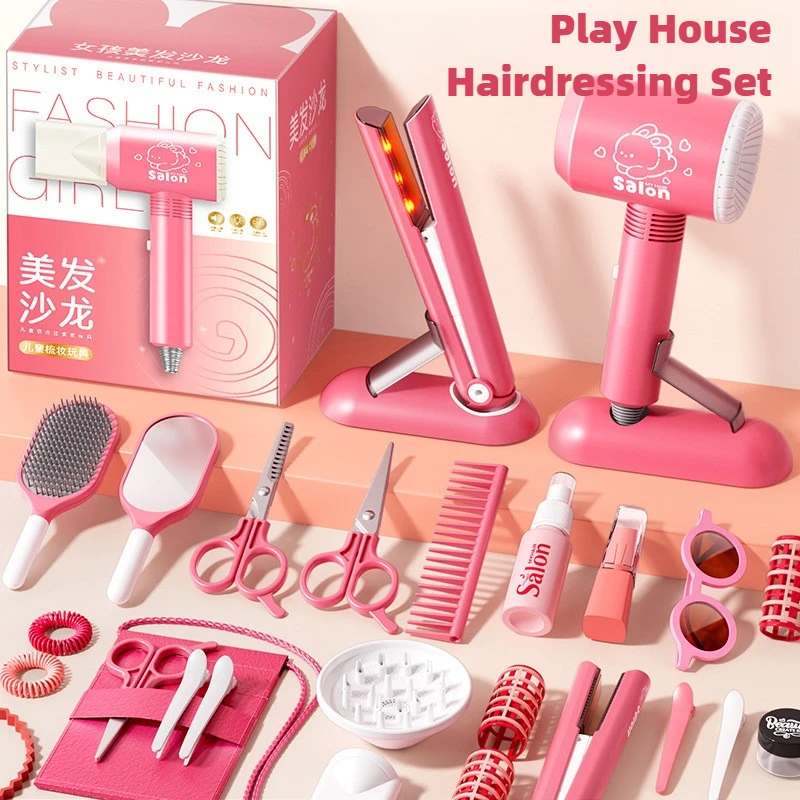 Meninas conjunto de salão de b - Beauty Makeup Tools Set avaliação e preço