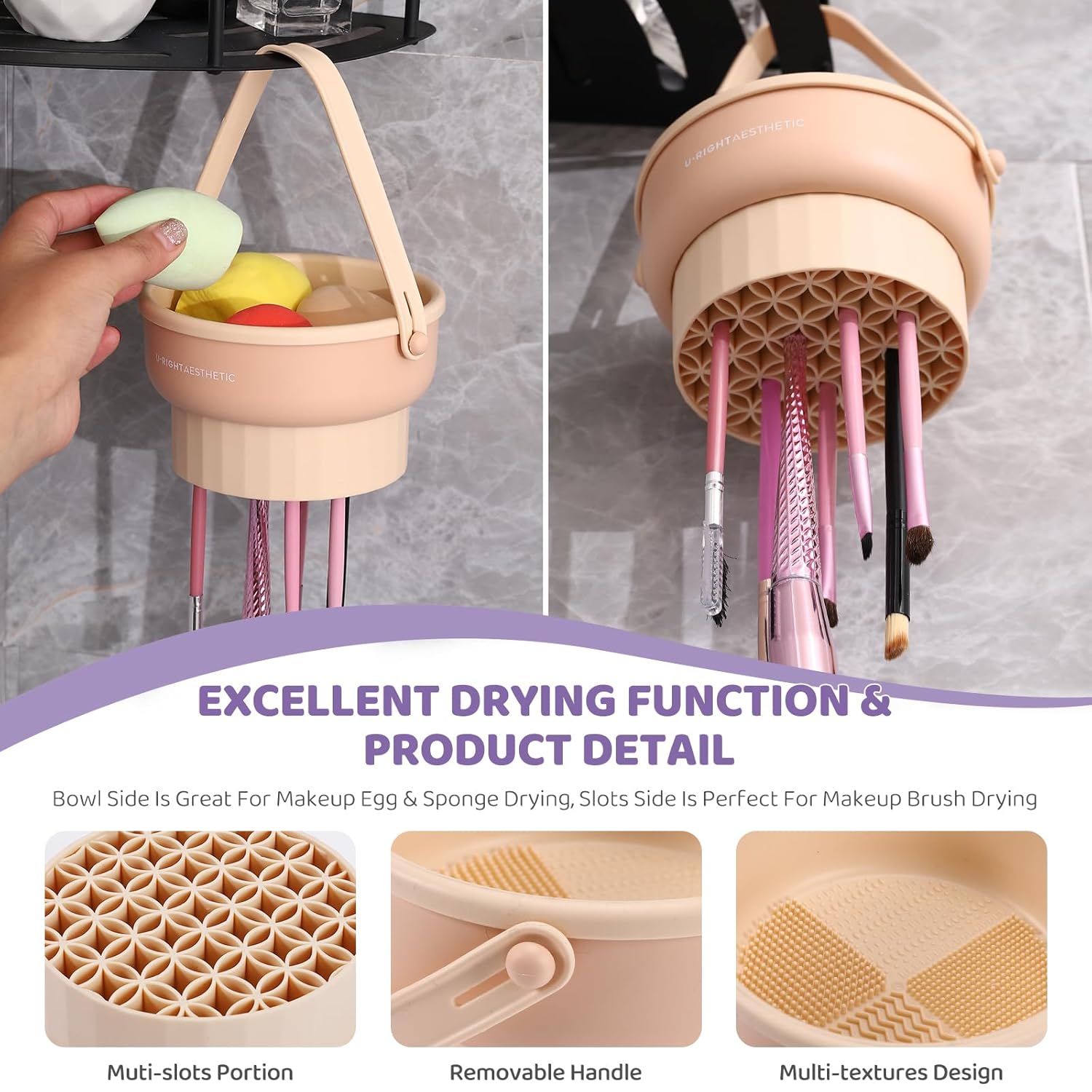 Tigela de Limpeza para Pincéis - Beauty Makeup Tools Set avaliação e preço