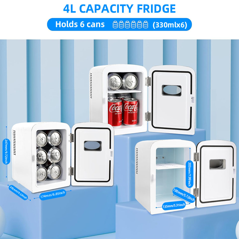 Mini Geladeira de Beleza 4L pa - Beauty Makeup Fridge avaliação e preço