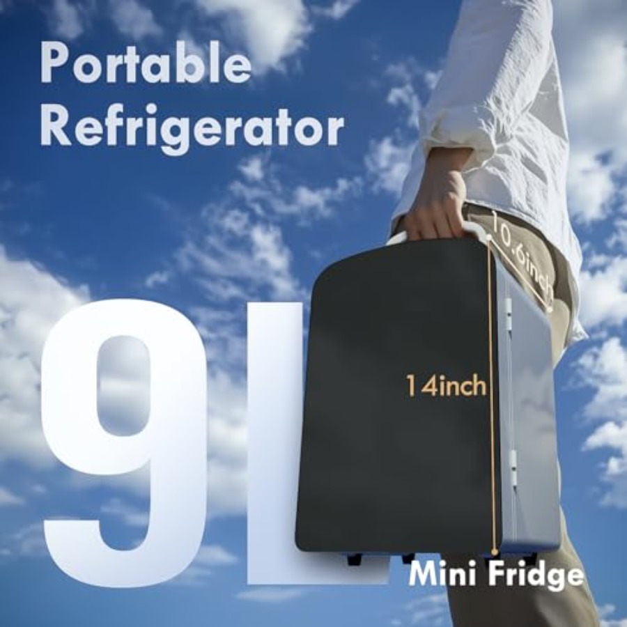 Mini Geladeira 9L para Quarto, - Beauty Makeup Fridge avaliação e preço